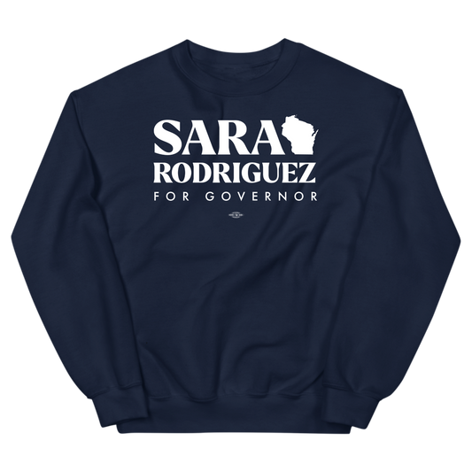 Sara Rodriguez for Governor Crewneck Sweatshirt