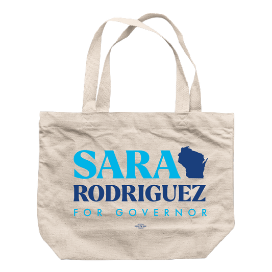Sara Rodriguez for Governor Wide Tote